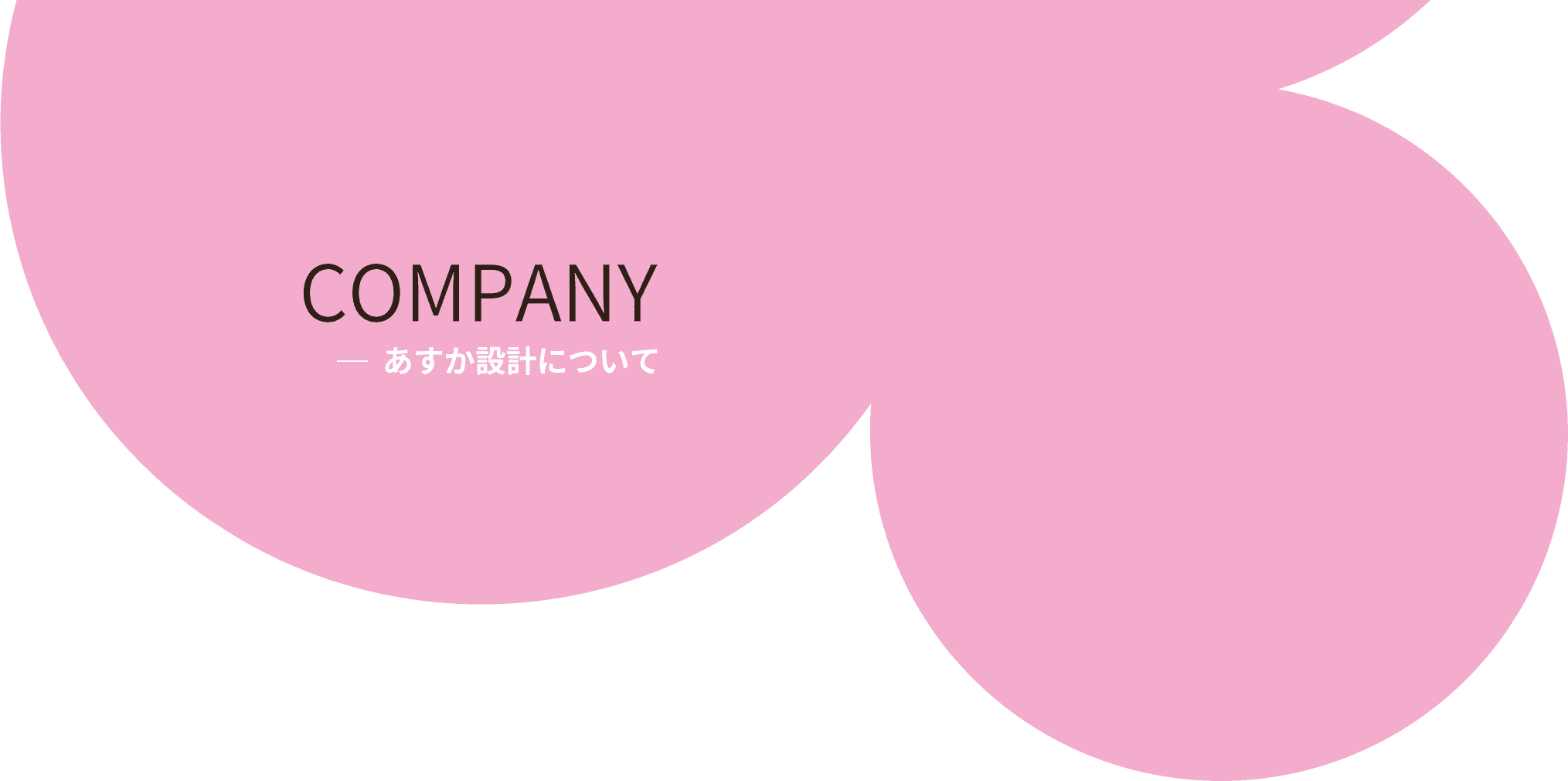 COMPANY あすか設計について